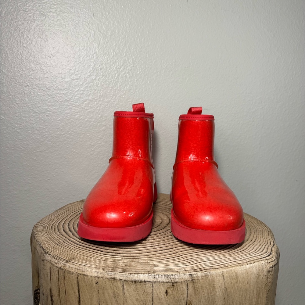 Ugg Classic Clear Mini Winter Boot Clear Plastic … - image 2